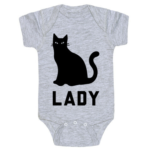 Cat Lady Baby One-Piece