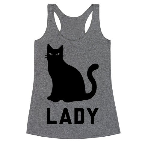 Cat Lady Racerback Tank Top