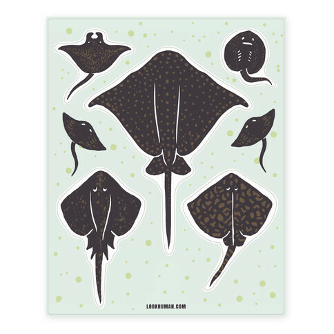 Stingray  Stickers and Decal Sheet