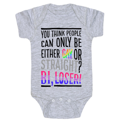 Gay Or Straight? Bi, Loser Baby One-Piece