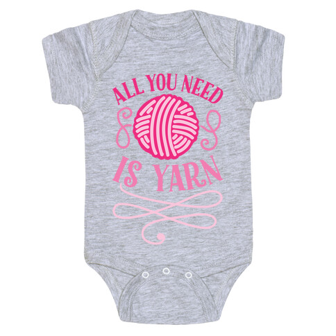 All You Need Is Yarn Baby One-Piece