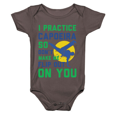 I Practice Capoeira Baby One-Piece