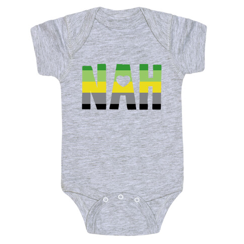 NAH- Aromantic Pride Baby One-Piece