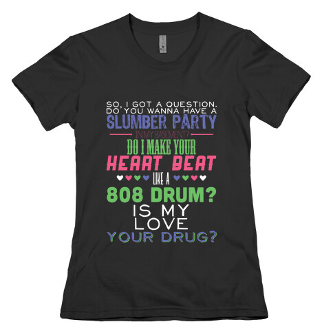 Just a Question Womens T-Shirt
