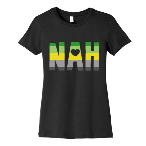 NAH- Aromantic Pride Womens T-Shirt