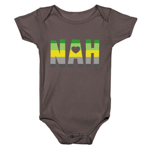 NAH- Aromantic Pride Baby One-Piece