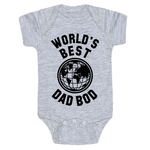 World's Best Dad Bod Baby One-Piece