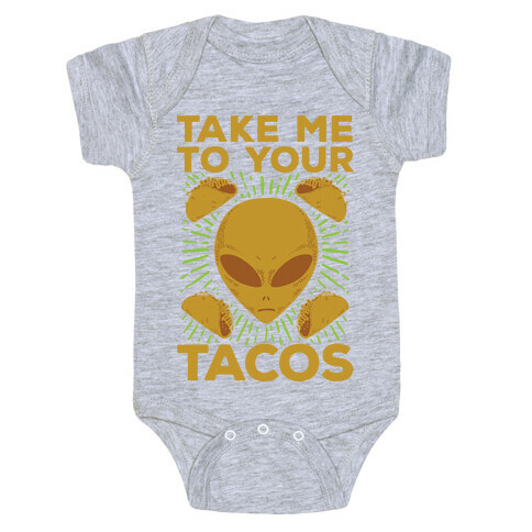 Take Me to Your Tacos Baby One-Piece