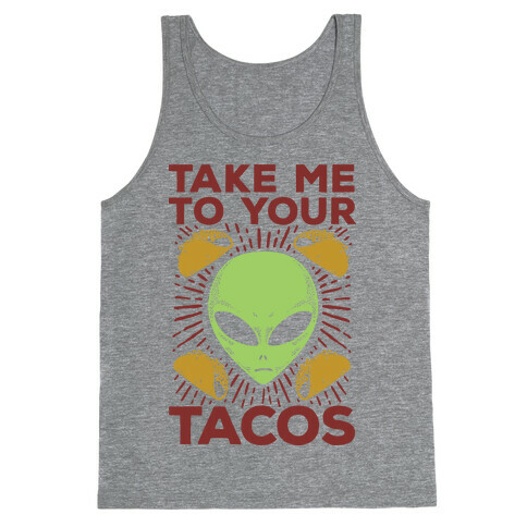 Take Me to Your Tacos Tank Top