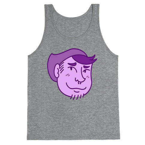 Cute Scruffy Dude (Violet) Tank Top