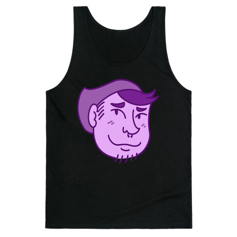 Cute Scruffy Dude (Violet) Tank Top