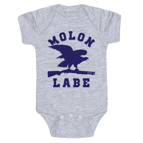 Molon Labe Eagle Baby One-Piece