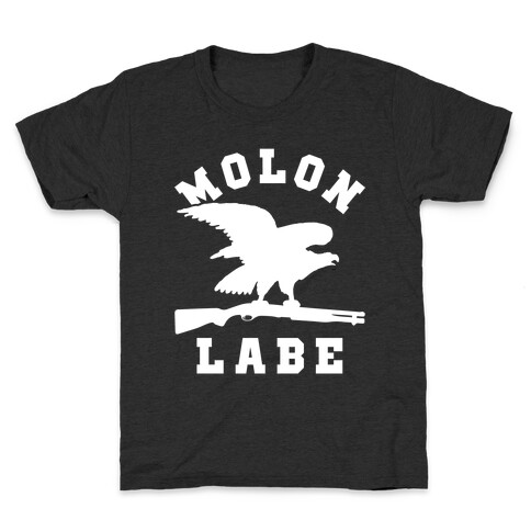 Molon Labe Eagle Kids T-Shirt