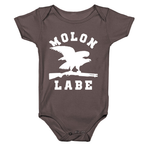 Molon Labe Eagle Baby One-Piece