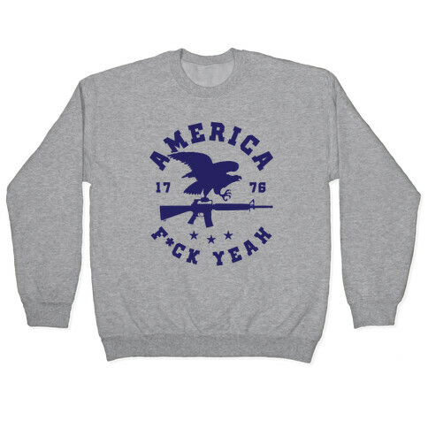 America F*ck Yeah Eagle Pullover
