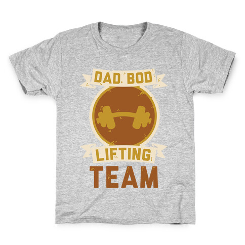 Dad Bod Lifting Team Kids T-Shirt