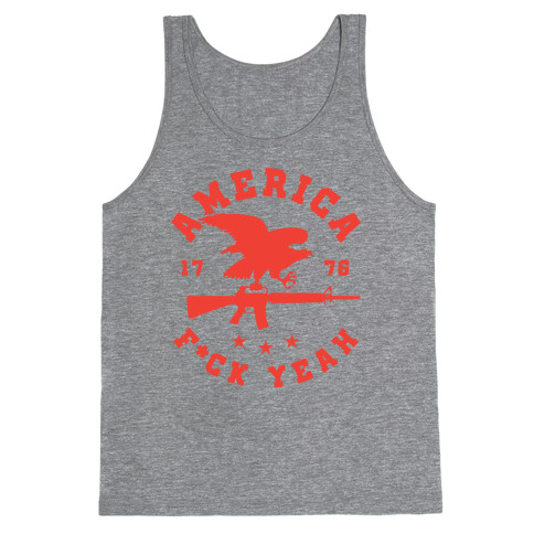 America F*ck Yeah Eagle Tank Top