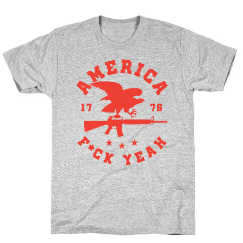 America F*ck Yeah Eagle T-Shirt