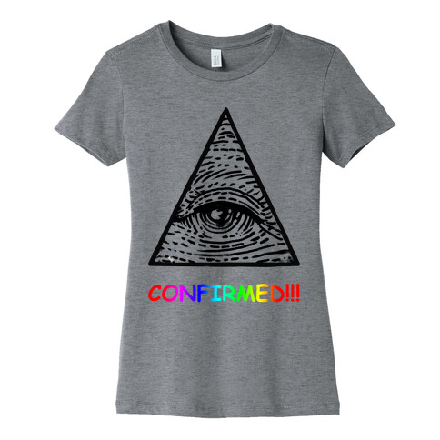 Illuminati CONFIRMED! Womens T-Shirt