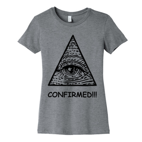 Illuminati CONFIRMED! Womens T-Shirt