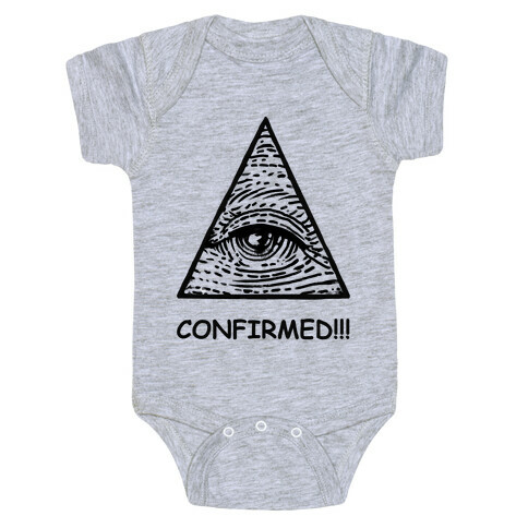Illuminati CONFIRMED! Baby One-Piece
