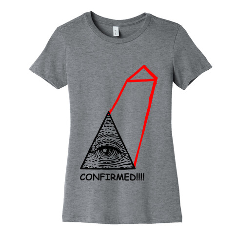 Illuminati CONFIRMED! Womens T-Shirt