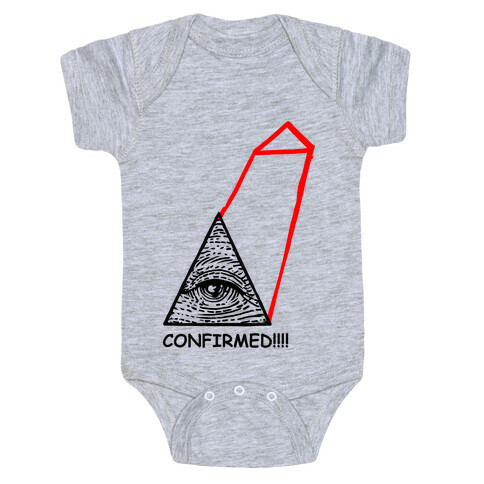 Illuminati CONFIRMED! Baby One-Piece