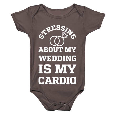 Stressing About My Wedding Is My Cardio Baby One-Piece