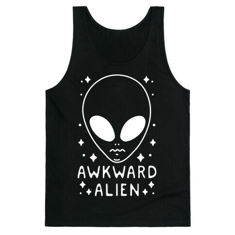 Awkward Alien Tank Top