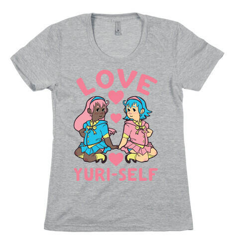 Love Yuri-Self Womens T-Shirt