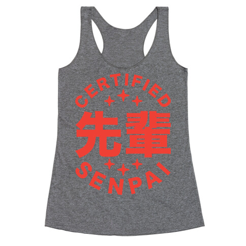 Certified Senpai Racerback Tank Top