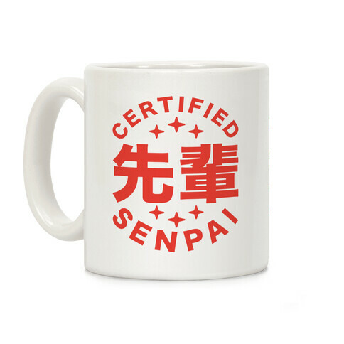 Certified Senpai Coffee Mug