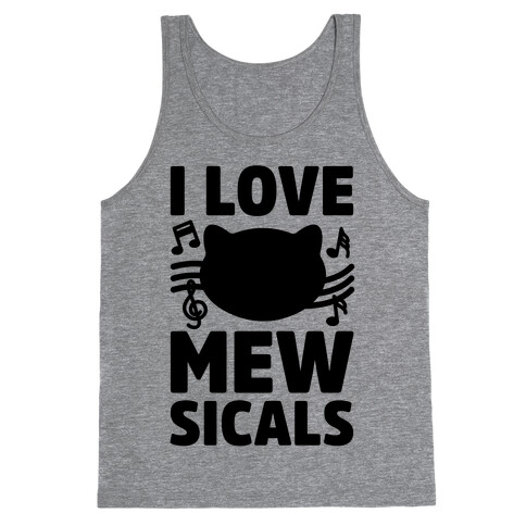 I Love Mewsicals Tank Top