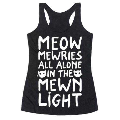 Meowmewries Racerback Tank Top