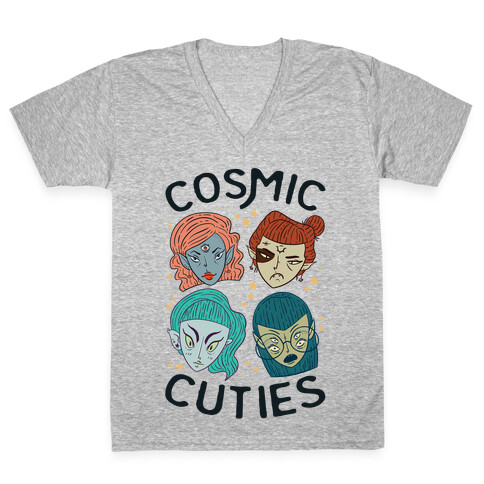 Cosmic Cuties V-Neck Tee Shirt