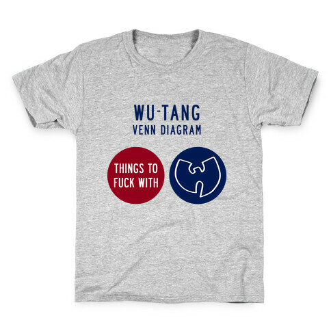 Wu-Tang Venn Diagram Kids T-Shirt