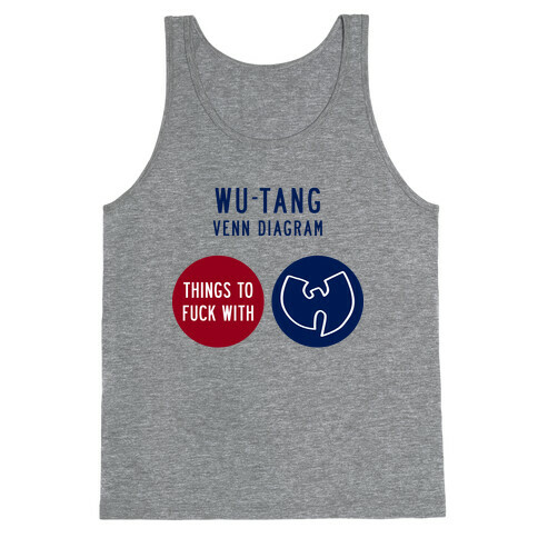 Wu-Tang Venn Diagram Tank Top