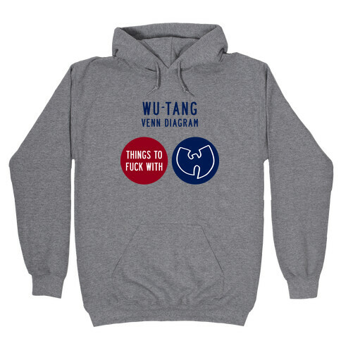 Wu-Tang Venn Diagram Hooded Sweatshirt