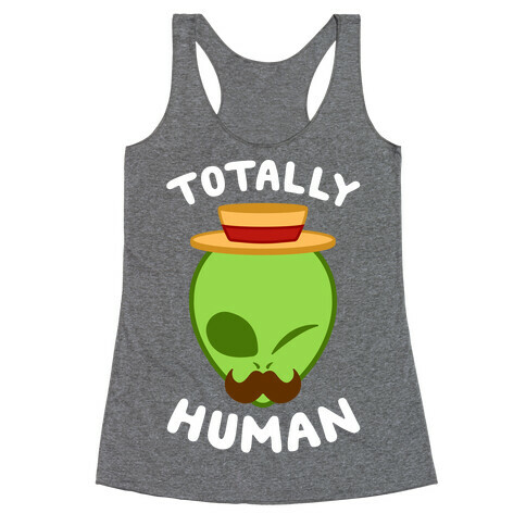 Totally Human Racerback Tank Top