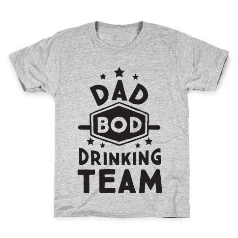 Dad Bod Drinking Team Kids T-Shirt