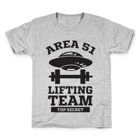 Area 51 Lifting Team Kids T-Shirt
