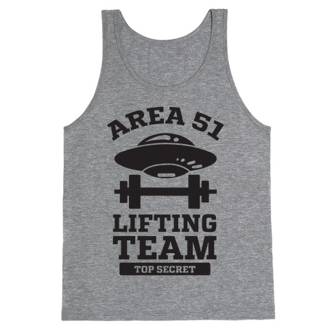 Area 51 Lifting Team Tank Top