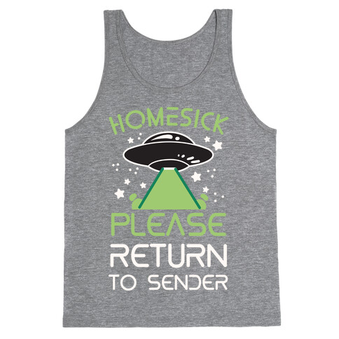 Homesick Please Return to Sender Tank Top