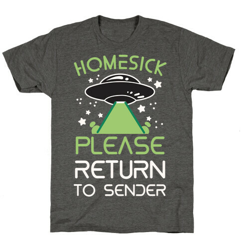 Homesick Please Return to Sender T-Shirt