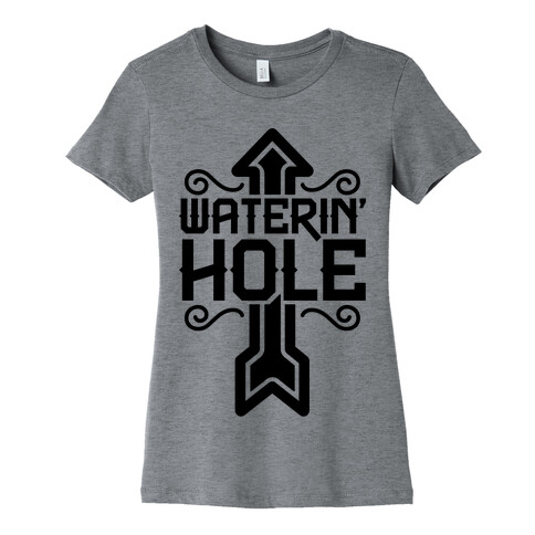 Waterin' Hole Womens T-Shirt