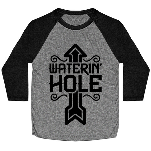 Waterin' Hole Baseball Tee