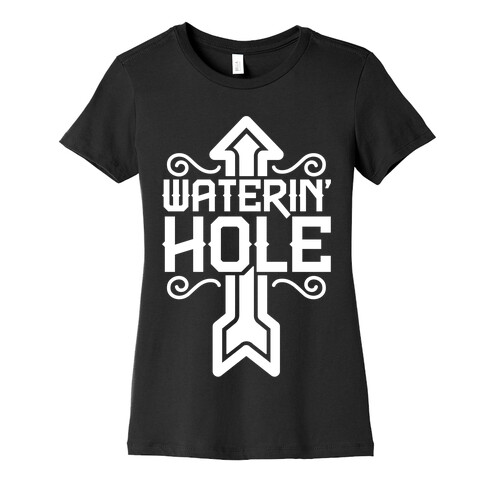 Waterin' Hole Womens T-Shirt