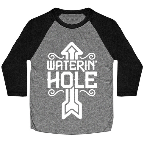 Waterin' Hole Baseball Tee