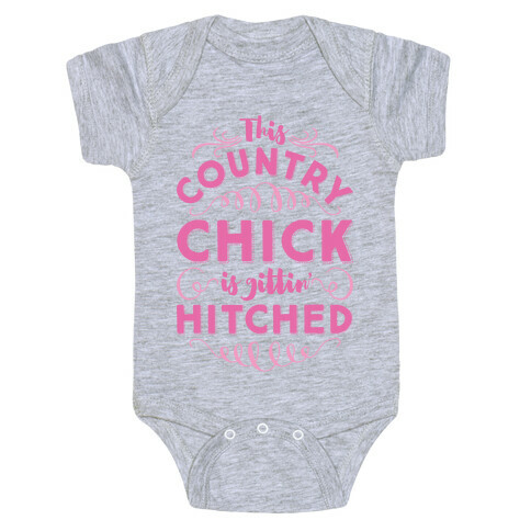 This Country Chic Is Gittin' Hitched Baby One-Piece