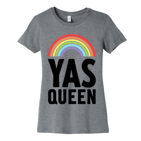 Yas Queen Rainbow Pride Womens T-Shirt